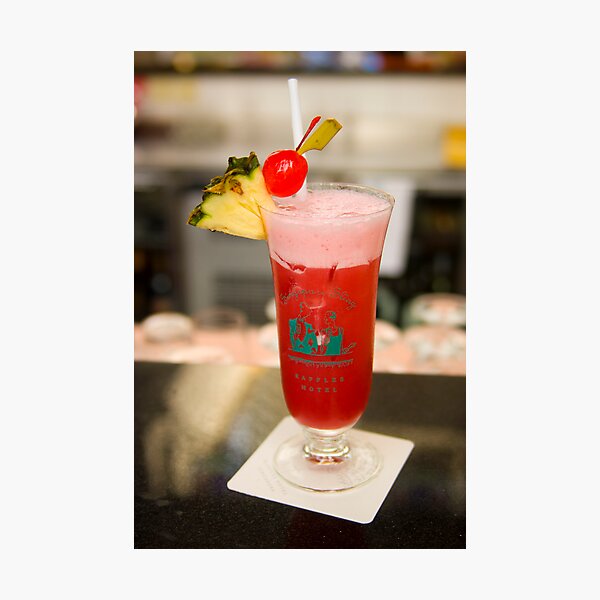 The famous Singapore Sling Photographic Print