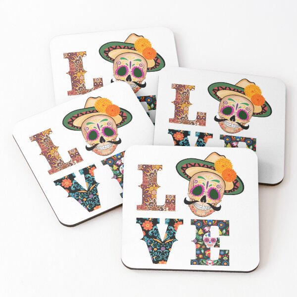 Item preview, Halloween skull love damartinart designed and sold by bhsysfshop.