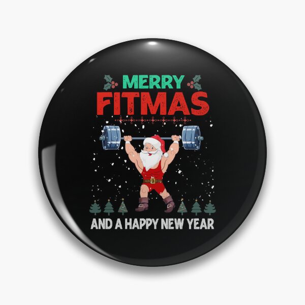 Item preview, Santa Fitness Christmas Sport Merry Fitmas And A Happy New Year designed and sold by ElzaMathurinppi.