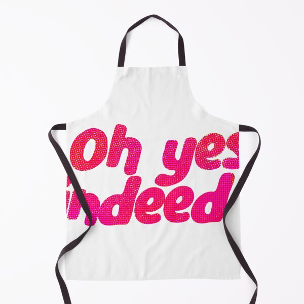 Item preview, OH YES INDEED retro lettering graphic. designed and sold by artofbelletz.