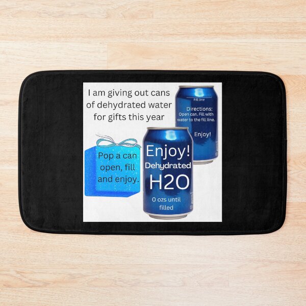 Item preview, I'm giving out cans of dehydrated water for gifts this year wht bgrd designed and sold by RemieJames.