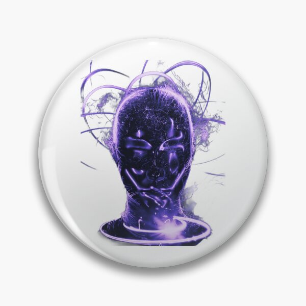Item preview, Purple Neon Futuristic Woman Face design designed and sold by Dven-Clothes.