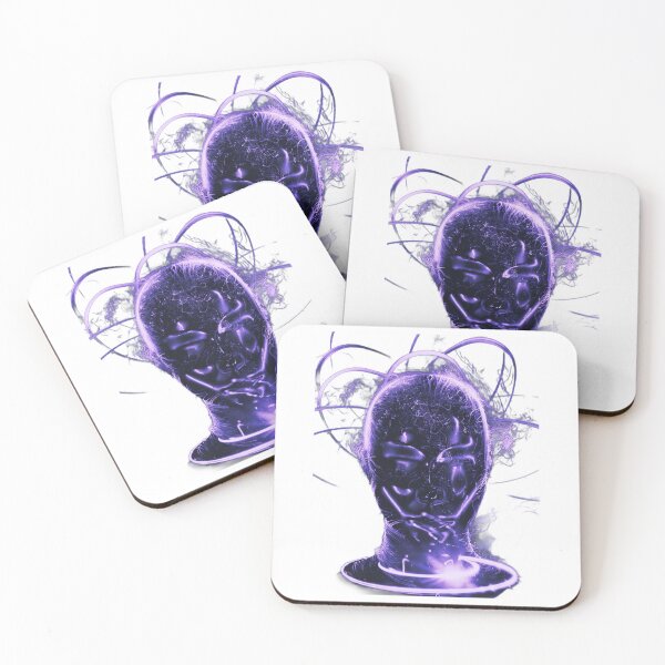 Item preview, Purple Neon Futuristic Woman Face design designed and sold by Dven-Clothes.