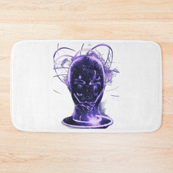 Item preview, Purple Neon Futuristic Woman Face design designed and sold by Dven-Clothes.