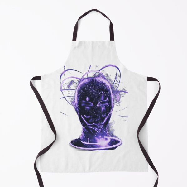 Item preview, Purple Neon Futuristic Woman Face design designed and sold by Dven-Clothes.
