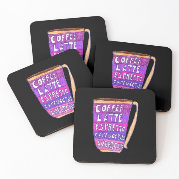 Item preview, Coffee List designed and sold by WAE Center.