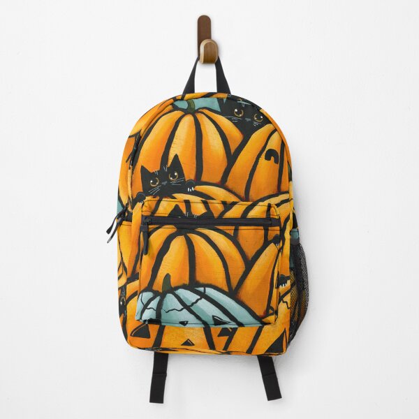 Item preview, Cats in the Pumpkin Patch designed and sold by KilkennyCat Art.
