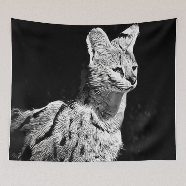 Item preview, Wild cat designed and sold by Sneshka.