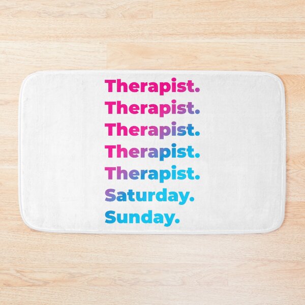 Item preview, Therapist work week designed and sold by SVPOD.