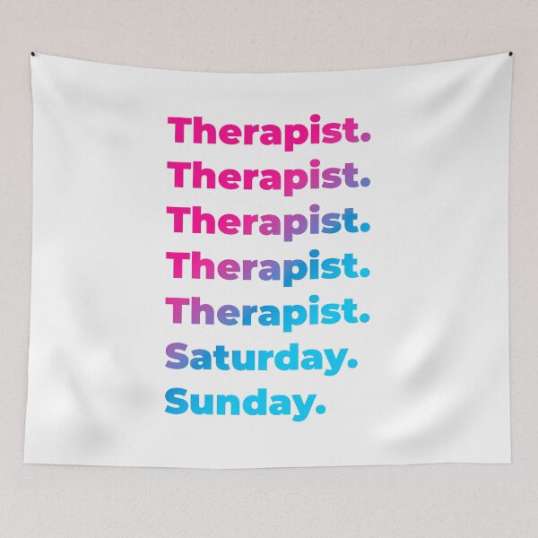 Item preview, Therapist work week designed and sold by SVPOD.