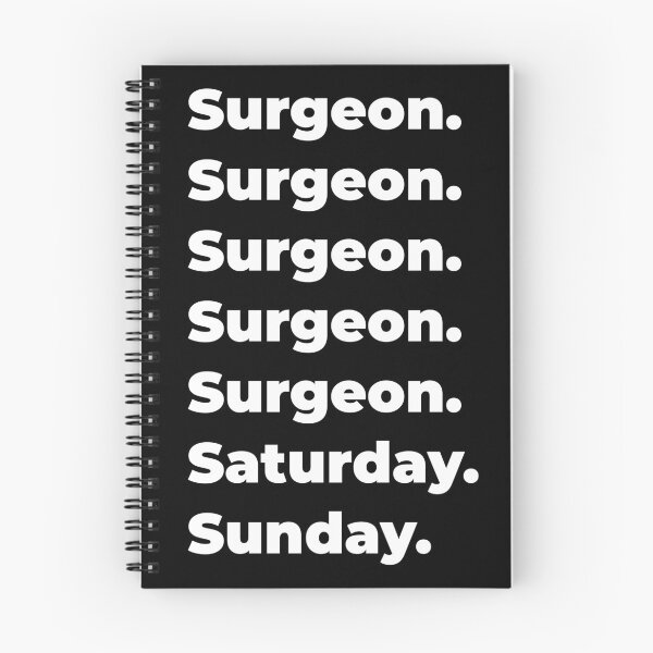 Item preview, Surgeon saturday and sunday designed and sold by SVPOD.