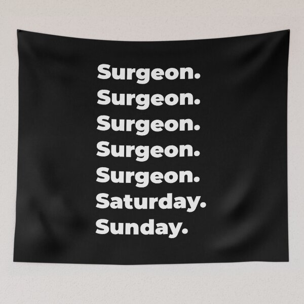 Item preview, Surgeon saturday and sunday designed and sold by SVPOD.