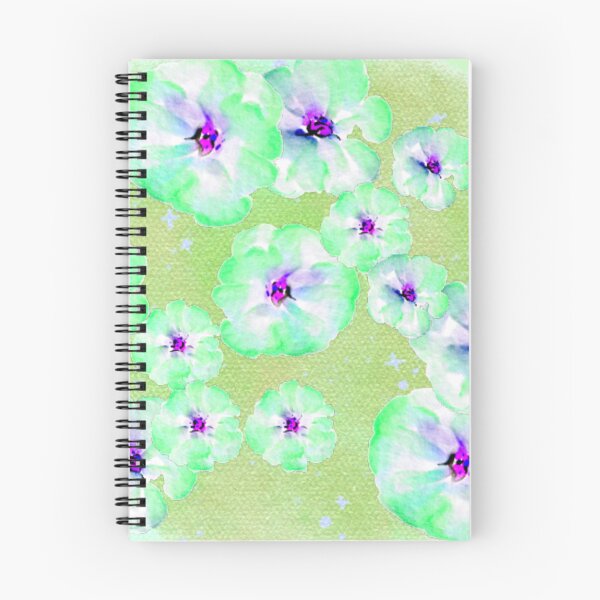 Item preview, Green Flower Pattern designed and sold by ArtistryTales.