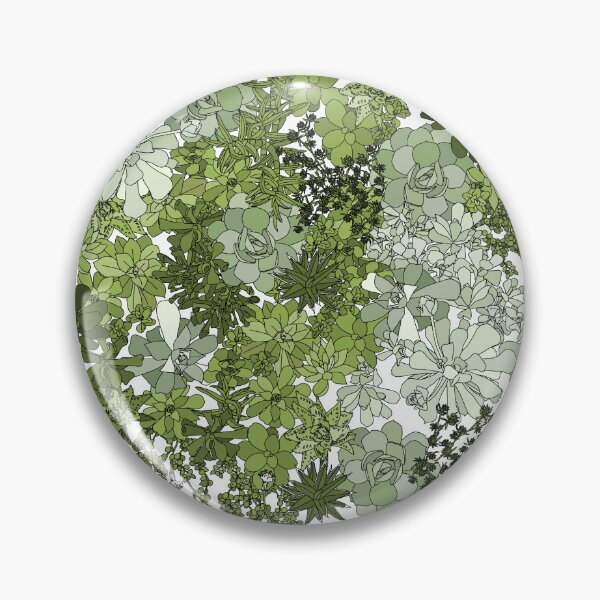 Item preview, Succulents on grey plaid designed and sold by CopperCatkin.