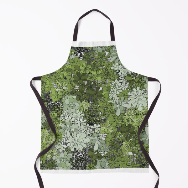 Item preview, Succulents on grey plaid designed and sold by CopperCatkin.