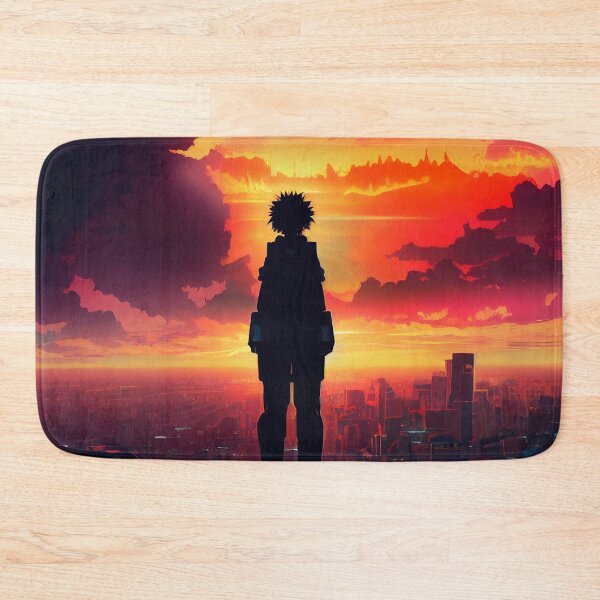 Item preview, Anime Sunset Over City Painting - AI Generated Art designed and sold by Vault256.