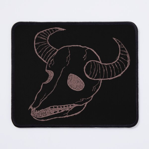Item preview, Non-realistic cow skull designed and sold by Leon-scribbles.