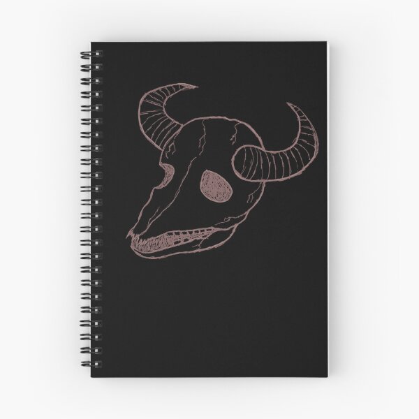 Item preview, Non-realistic cow skull designed and sold by Leon-scribbles.