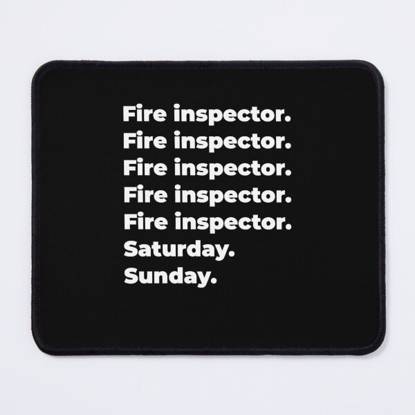 Item preview, Fire inspector saturday and sunday designed and sold by SVPOD.