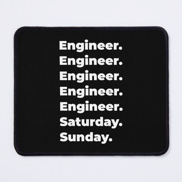 Item preview, Engineer saturday and sunday designed and sold by SVPOD.
