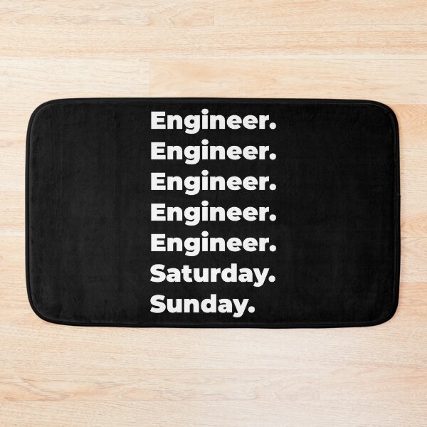 Item preview, Engineer saturday and sunday designed and sold by SVPOD.
