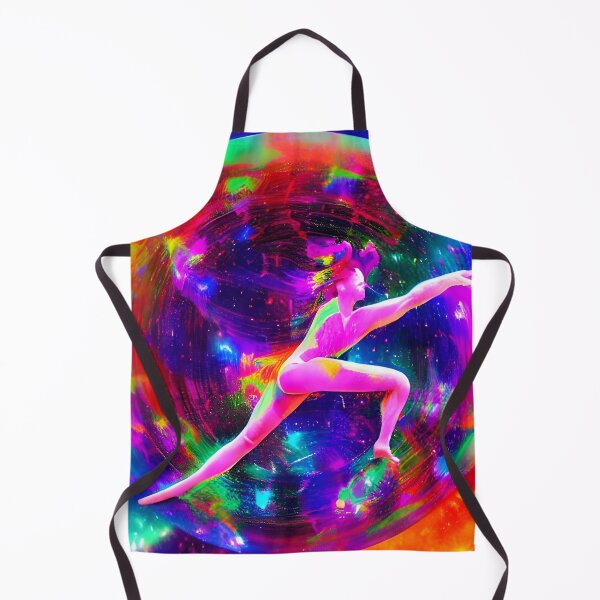 Item preview, United In Dance No.4 - Astral Cosmic AI Illustration - Free Dancing designed and sold by Recall-Design.
