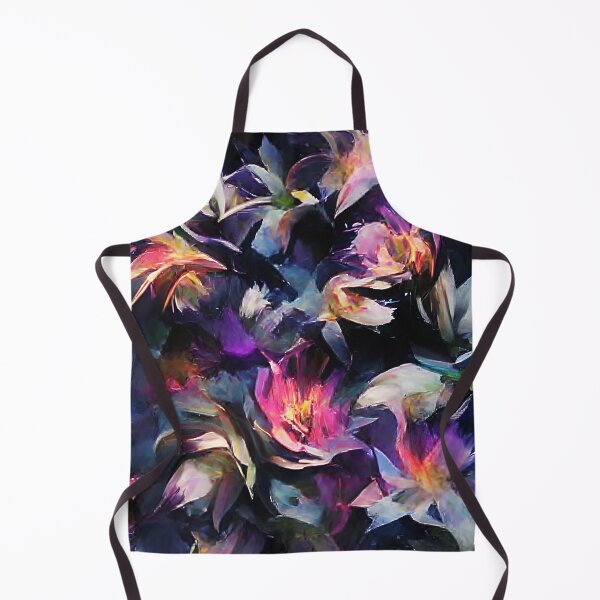 Item preview, Neon Floral Swirl-Frozen Florals designed and sold by BioDigital-Jazz.