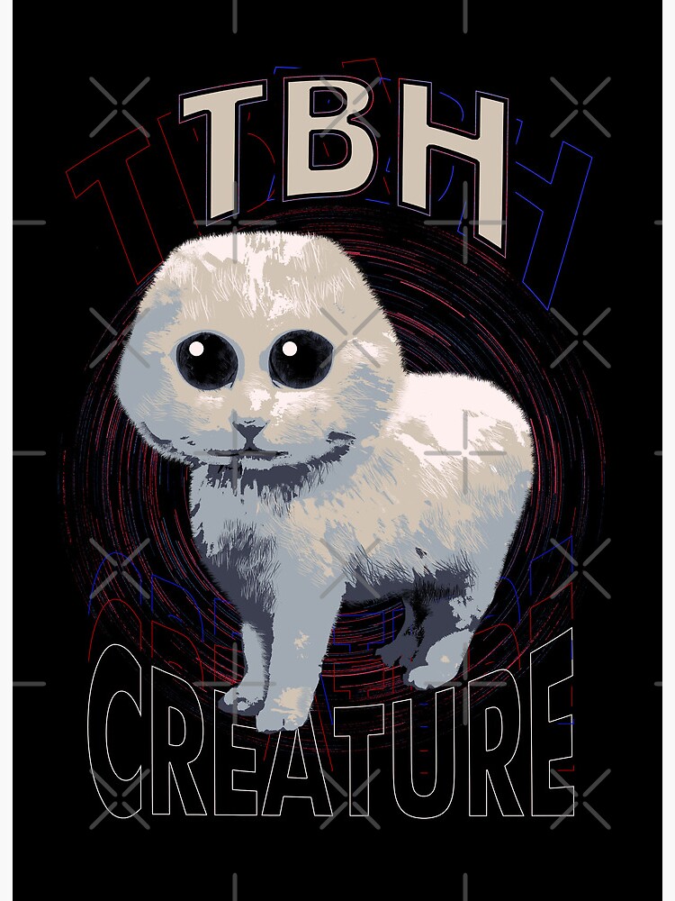 TBH / Autism Creature / Yippee - Tbh burns it all to the ground Art Board  Print for Sale by ALAEEDDINEBHM