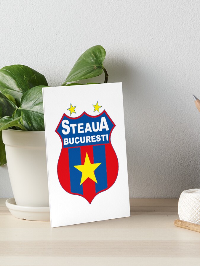 Steaua Bucharest Art Board Print for Sale by nextgoalwins