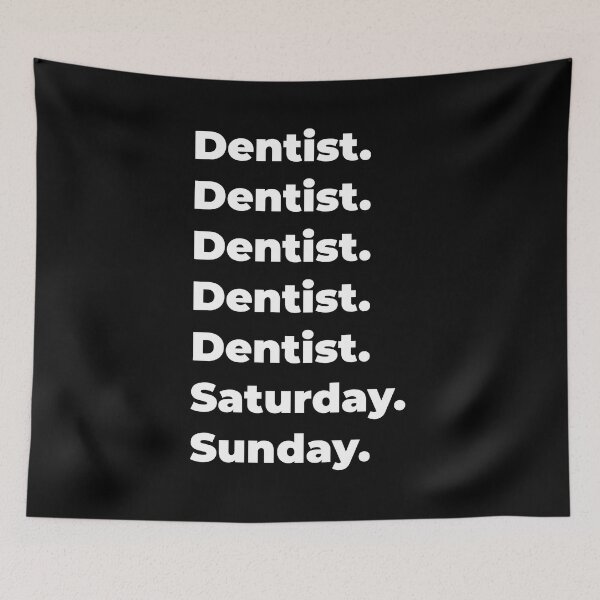 Item preview, Dentist saturday and sunday designed and sold by SVPOD.