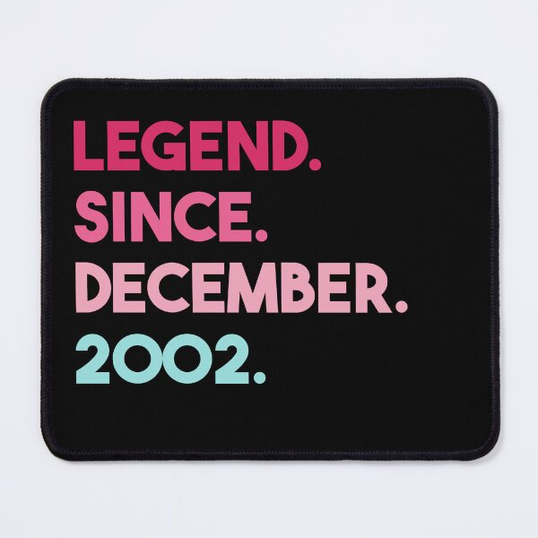 Item preview, Legend Since December 2002 Birthday designed and sold by anass002.