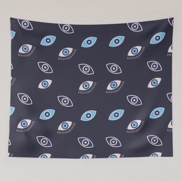 Item preview, Blue Eyes Evil Eye I See You Pattern designed and sold by KL14.