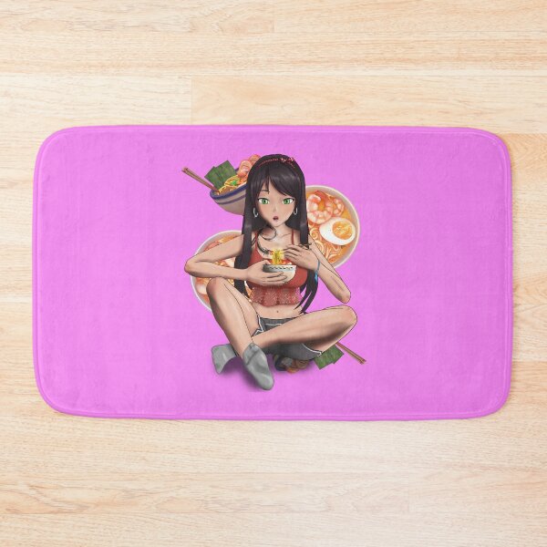 Item preview, Anime Girl and Ramen | Anime Girl and Foods Collection Item -2 designed and sold by rendigart.