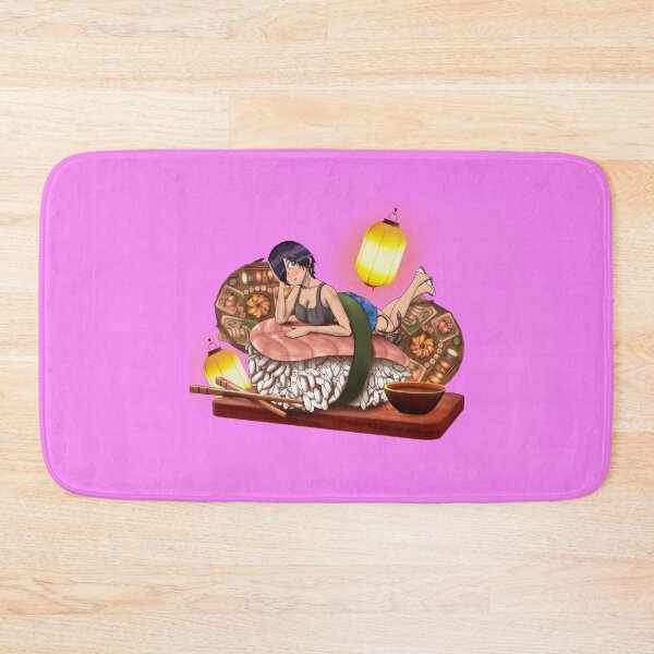Item preview, Anime Girl and Sushi | Anime Girl and Foods Collection Item -3 designed and sold by rendigart.
