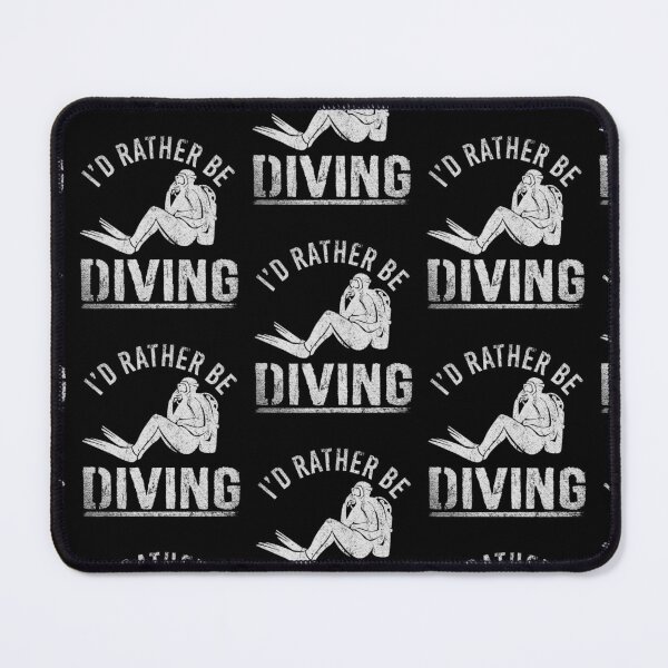 Item preview, Funny Diving Lover Swimming Scuba Diver Underwater Diving designed and sold by RomanStowell.
