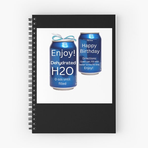 Item preview, dehydrated water cans  BIRTHDAY  designed and sold by RemieJames.