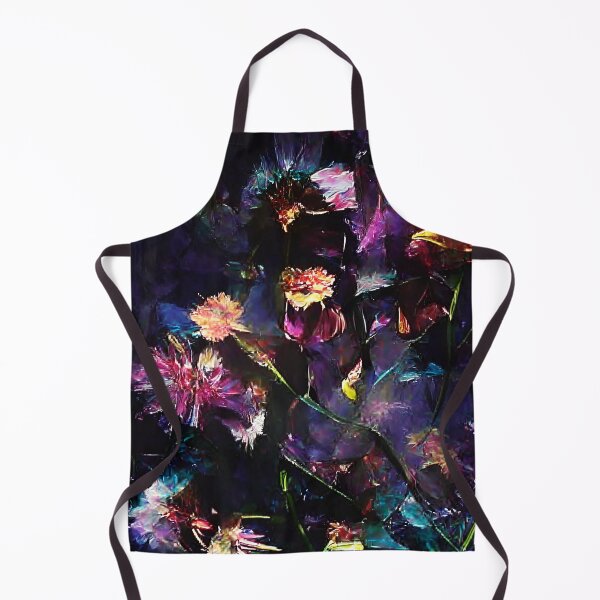 Item preview, Neon Icy Bouquet-Frozen Florals designed and sold by BioDigital-Jazz.