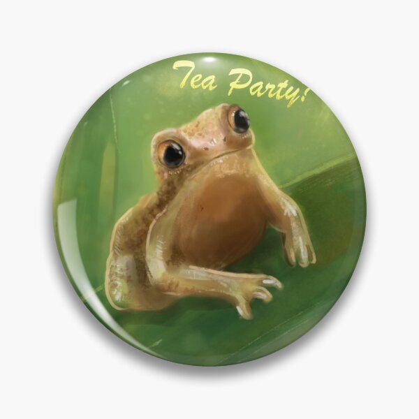 Item preview, Grass Froggie Tea Party designed and sold by PufflesPower.