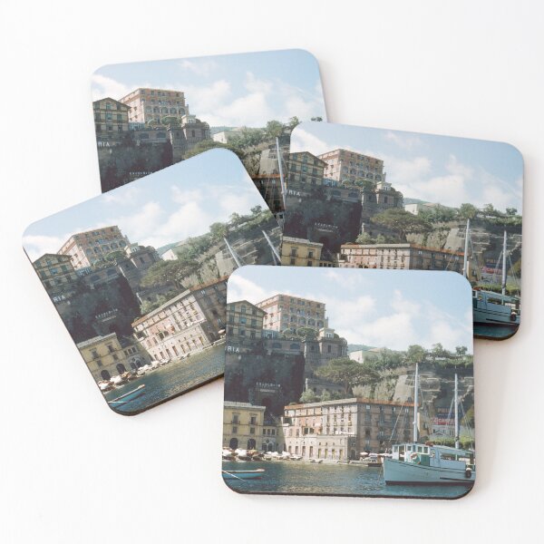 Item preview, 1950s - Sorrento Dock View, Italy designed and sold by thatwaslife.