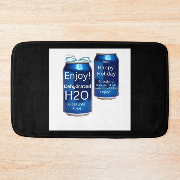 Item preview, dehydrated water cans  HOLIDAY  designed and sold by RemieJames.