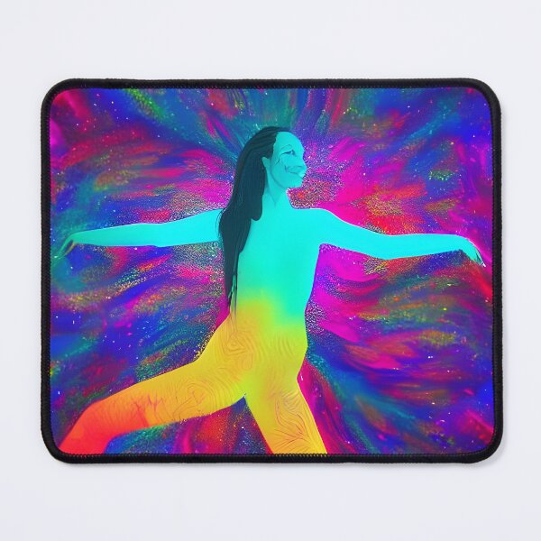 Item preview, United In Dance No.9 - Astral Cosmic AI Illustration - Happy Dancer designed and sold by Recall-Design.