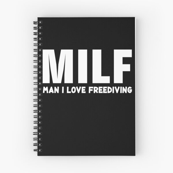 Item preview, Funny Diving Milf Man I Love Freediving designed and sold by RomanStowell.