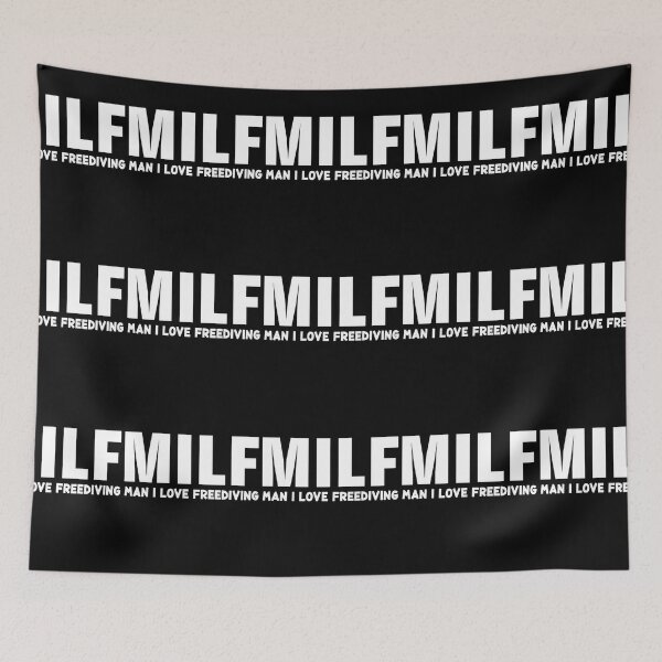 Item preview, Funny Diving Milf Man I Love Freediving designed and sold by RomanStowell.