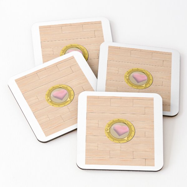 Item preview, Heart behind the porthole on wooden slats designed and sold by Nanar1984.