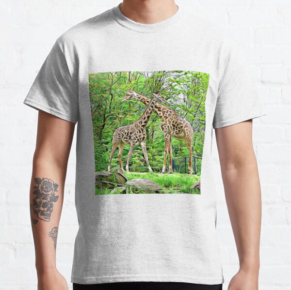 Giraffes T-Shirts for Sale | Redbubble