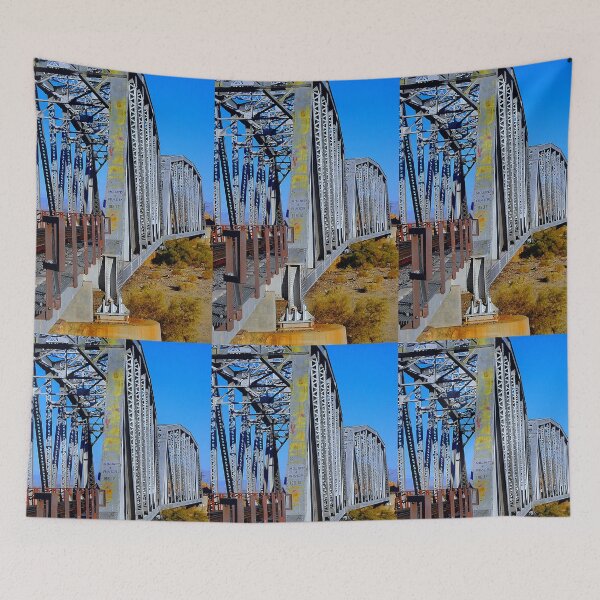 Item preview, Mojave River Railroad Bridge - Full Bridge View designed and sold by HeavenOnEarth.