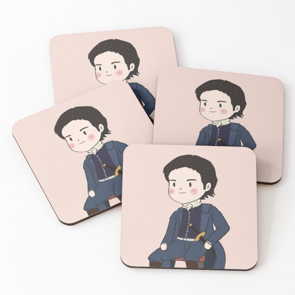 Item preview, Cute Hand Drawn History Figures Hijikata Toshizō designed and sold by MariOyama.