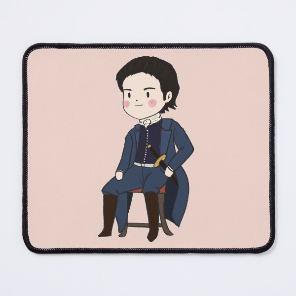 Item preview, Cute Hand Drawn History Figures Hijikata Toshizō designed and sold by MariOyama.