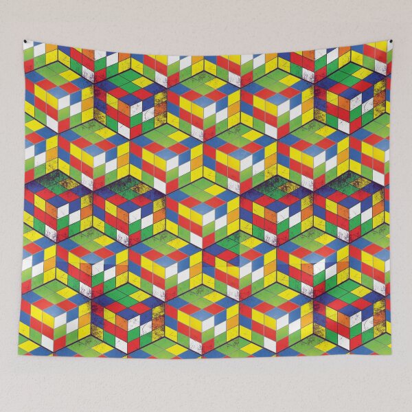 Item preview, Rubik's Cube Abstract Pattern designed and sold by kingroy.