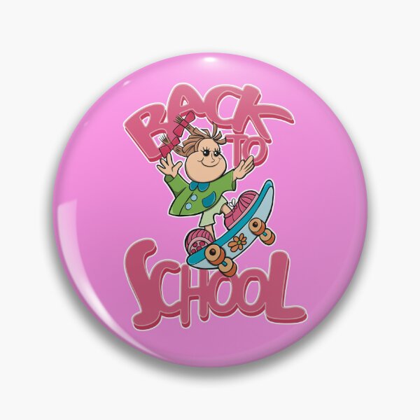 Item preview, back to school curte girl designed and sold by ImaginarStore.